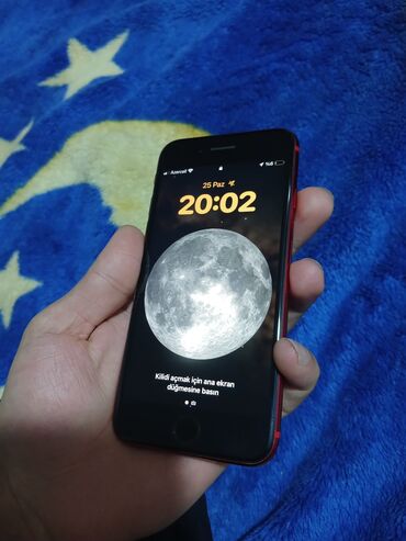 ipoteka ile evler 2020: IPhone SE 2020, 64 GB, Qırmızı, Zəmanət, Barmaq izi, Simsiz şarj