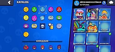 estel sumqayit: Məhsul: Brawl Stars hesabında geniş kostyum/kataloq kolleksiyası — 4