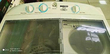 Бытовая техника: Paltaryuyan Beko 10 kq liq model 2 barabanli yuyub qurudan enerji — 7