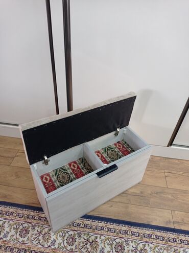 Sifarişlə pufiklər: Çoxfunksiyalı oturacaq-şkaf - Material: açıq boz ağac teksturalı LMDP — 6