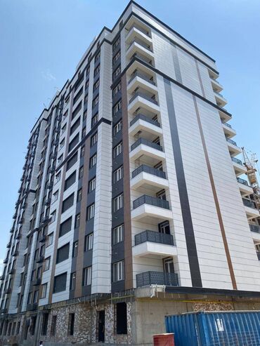 квартиры в районе бишкек парк: 1 комната, 49 м², Элитка, 3 этаж, ПСО (под самоотделку)