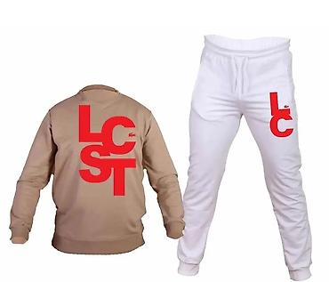 Trenerke: Trenerka Lacoste, bоја - Crna — 7