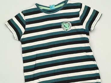 koszulka zielona: T-shirt, Little kids, 8 years, 122-128 cm, condition - Good