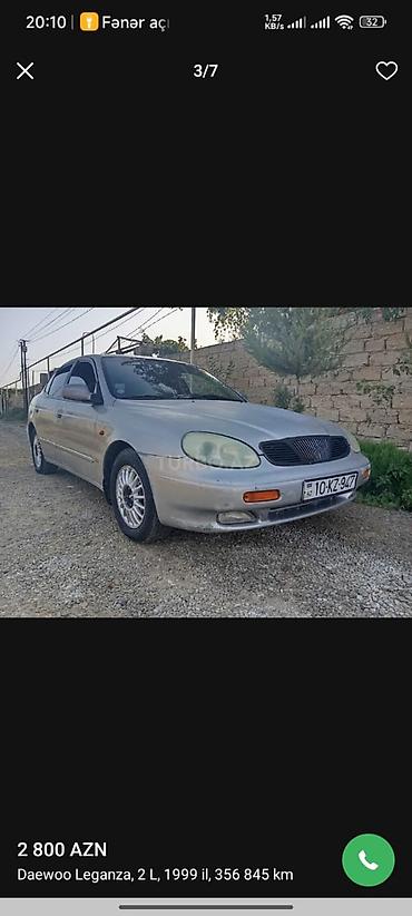 nexia daewoo: Daewoo Leganza: 2 l | 1999 il Sedan — 5