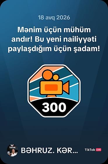 Video çəkiliş: Məhsul/xidmət: TikTok Live yayımları üçün peşəkar kontent yaradıcılığı — 1