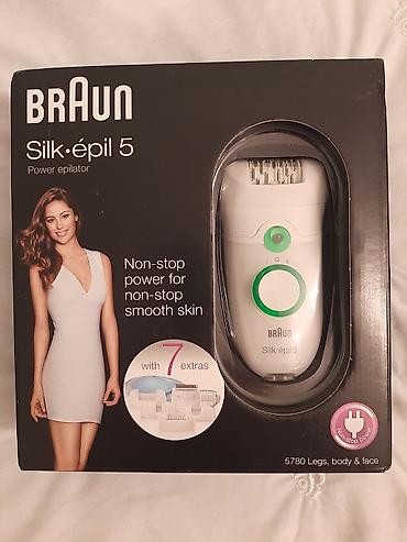 braun epilator: Braun Silk-épil 5 – 5780 epilyator Xüsusiyyətlər: - Şəbəkə ilə — 2