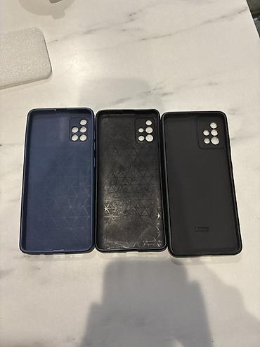 gozel telefon zengleri: Samsung Galaxy A51 üçün 3 ədəd telefon kabrosu Qeyd: Şəkillərdə — 2