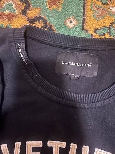 вещи италия: Свитшот Dolce & Gabbana - Цвет: черный - Принт/вышивка на груди — 2