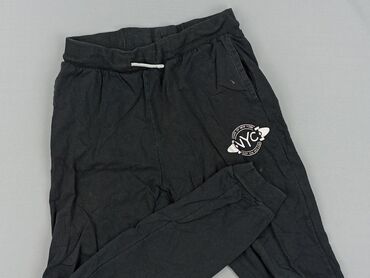 czarne jeansy stradivarius: Sweatpants, Destination, 13 years, 152/158, condition - Good