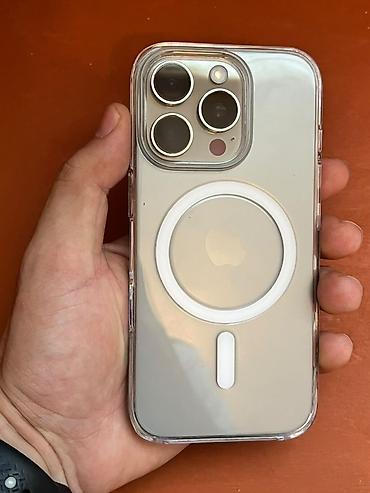 IPhone 16 Pro, Natural Titanium, Simsiz şarj lalafo.az -da IPhone 16 Pro, Natural Titanium, Simsiz şarj