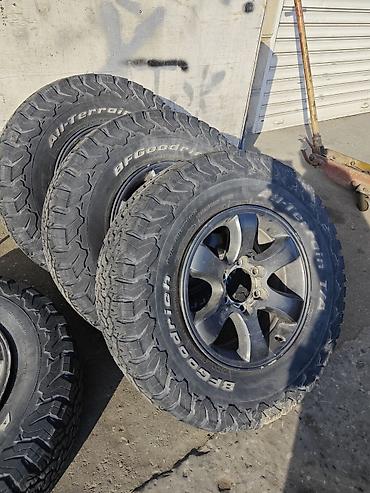 wam disk: BFGoodrich All-Terrain T/A KO2 təkər dəsti + disk,ideal komplekt 1500 — 1