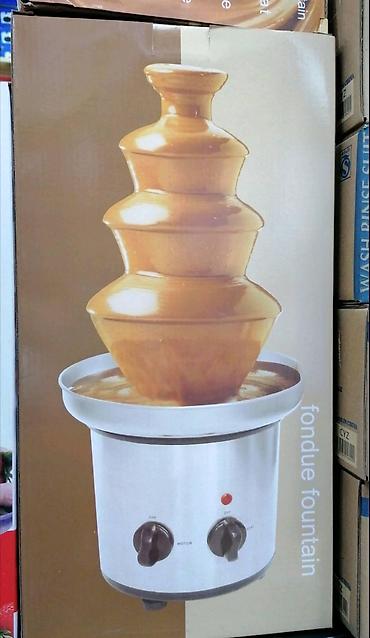 mini blender: Čokoladna fontana velika. čokoladna fontana velika artikla je nov — 1