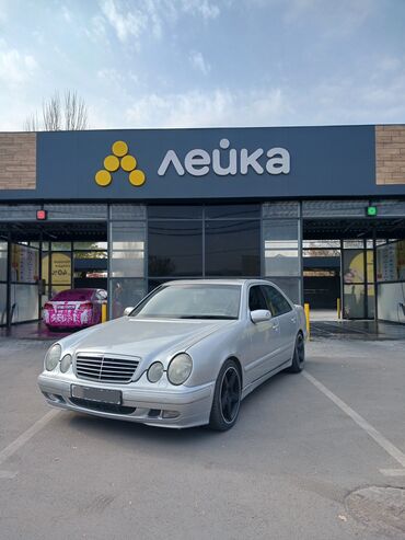 купить передний бампер на мерседес w210 в бишкеке: Mercedes-Benz E-Class: 2000 г., 4.3 л, Автомат, Бензин, Седан