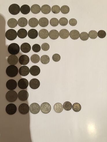 монета: Продаю монеты из ссср начиная с 2 копеек до 50 копеек года с 1961 до