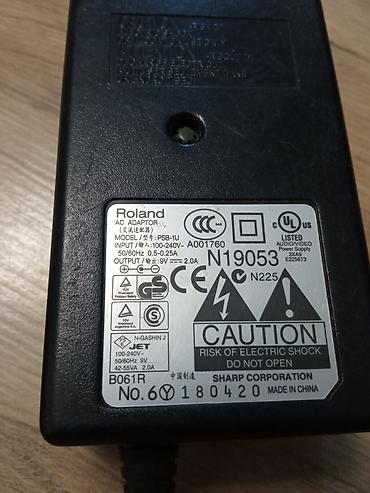 bluetooth slusalice nece da se povezu: Roland AC adapter PSB-1U - Originalni Roland/Sharp napajanje za — 3