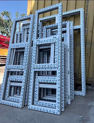 Готовые деревянные окна: Окна двери витражи балкон пластиковые Алюминиевые окна двери — 19