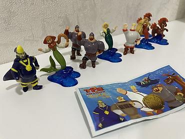 oyuncaq ev: Игрушки киндер сюрприз серия Три богатыря, серия за 30, повторки — 2