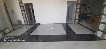 Plitə işləri: Hər növ Kermoqranitlərin vurulması — 12