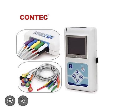 CONTEC TLC5000 — портативный 12‑канальный холтеровский регистратор ЭКГ — 1