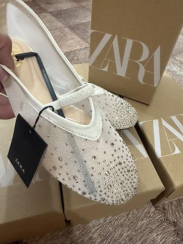 балетки зара: Туфли, 38, Zara, Новый, цвет - Белый, Самовывоз, Платная доставка — 3
