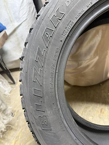 Шиналар: Шиналар 225 / 60 / R 17, Кыш, Колдонулган, Комплект, Жеңил унаалар, Жапония, Bridgestone — 3