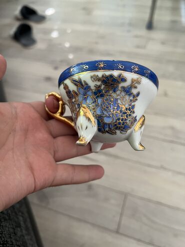 cay servisi: Çay dəsti, Farfor, 1 nəfərlik, İtaliya
