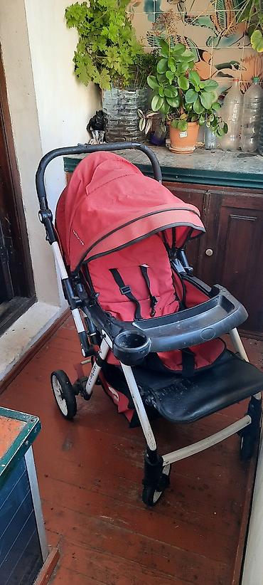 Gəzinti arabaları: Uşaq arabası – Baby Care, qatlanan model - Rəng: qırmızı (qara-ağ — 3