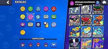 Другое: Brawl Stars hesabı - Kupa sayı: 13,203 (ən yüksək 13,205) - — 9