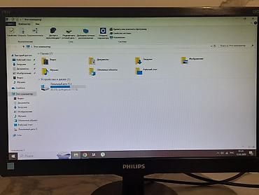 Мониторы: Монитор, Philips, Б/у, 18" - 19" — 13