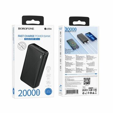 google pixel 3: Внешний аккумулятор BOROFONE BJ55A Graceful power bank (20000mAh)