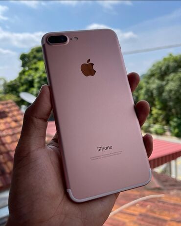 iphone 7 red: IPhone 7 Plus, 256 ГБ, Розовый, Отпечаток пальца