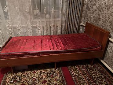 1 кишилик кровать: Односпальная кровать с матрасом. - Размер спального места — 1