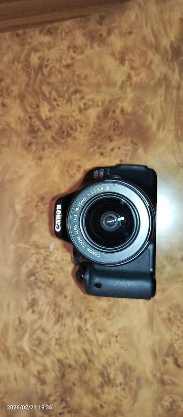 kondisioner ucuz: Canon EOS 600D fotoaparat + Canon EF-S 18-55mm f/3.5-5.6 III obyektiv — 3