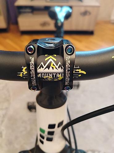 Velosipedlər: ISMA Akkord MTB velosipedi - Çərçivə: alüminium, ağ-yaşıl-qara — 2