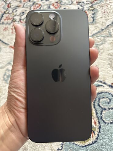 телефон ховей: IPhone 15 Pro Max, Б/у, 256 ГБ, Black Titanium, 90 %