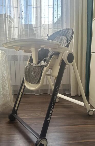 Стульчики для кормления: Стульчик для кормления, Б/у, Другой бренд, Пластик, Трансформер, цвет - Серый, Платная доставка, Самовывоз — 2