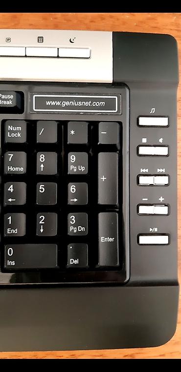 orico hdd box: Genius SlimStar R610 klaviatura - Tam ölçülü, say bloku ilə - Dil — 3
