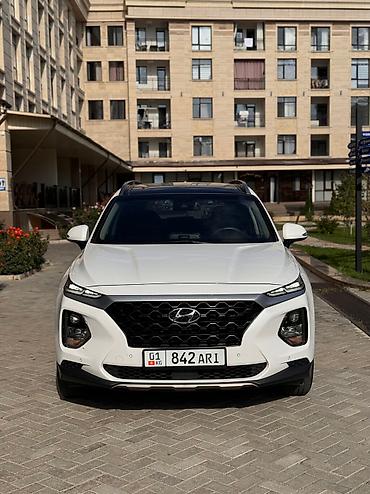 9 c: Прокат Hyundai Santa Fe 2020 года выпуска, объем двигателя 2.0 дизель — 2