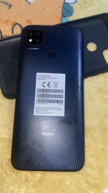 телефон redmi 9c: Xiaomi, Redmi 9C, Б/у, 64 ГБ, цвет - Черный, 1 SIM, 2 SIM