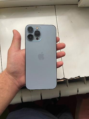iphone 13 pro max ucuz: IPhone 13 Pro Max, 256 GB, Sierra Blue, Face ID — 1
