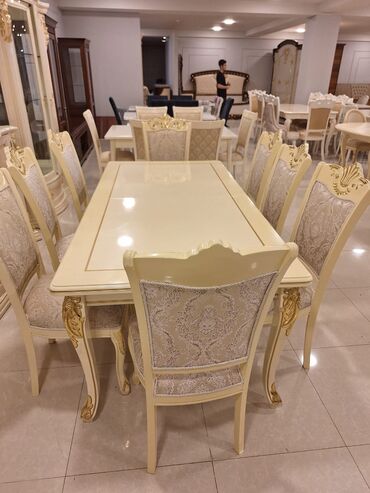 kuxna stol stul: Для кухни, Для гостиной, Новый, 8 стульев, Азербайджан