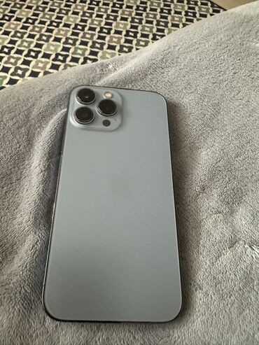 морозильник стол: IPhone 13 Pro, Колдонулган, 256 ГБ, Blue Titanium