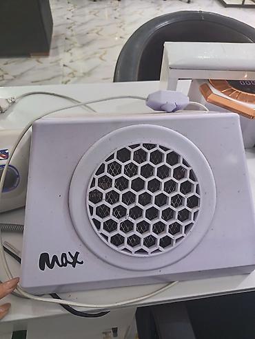 Max markalı masaüstü dırnaq tozu toplayıcı (manikür üçün aspirator) -