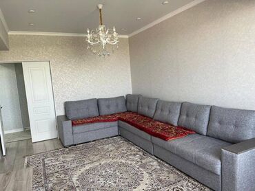 квартира бот сад: 2 бөлмө, 71 кв. м, Элитка, 9 кабат, Дизайнердик ремонт