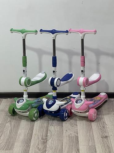 Samokatlar: 🛴🔥 OTURACAQLI SAMOKAT – ƏN UCUZ QİYMƏT BİZDƏ! 🔥🛴 Uşağınız üçün həm — 4