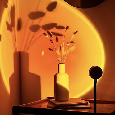 günəş projektoru: Sunset Projector – Gün batımı effektli dekorativ işıq - İsti — 2