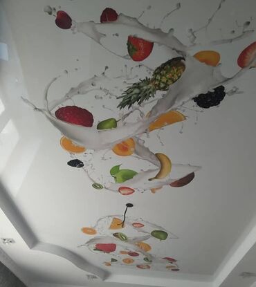 Натяжной потолок: Натяжной потолок Матовое, Глянцевое, 3D потолки Демонтаж, Монтаж, Бесплатная консультация — 16