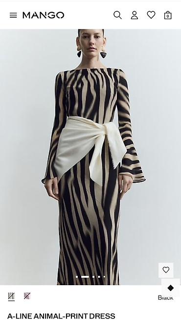 sade dırnaq bezekleri: Ziyafət donu, Midi, Mango, XS, S — 2