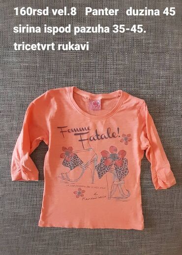 Paketi dečije odeće: Paket: Majice, Pantalone, Za devojčice, uzrast: 8-9 godina — 3