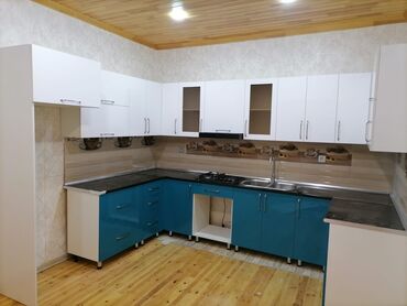 Sifarişlə mətbəx mebeli: Müxtəlif formalarda kuhna mebel satış istehsal sifariş adim Rasifdi — 2